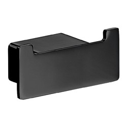 Emco Loft - dvojitý háček, černá 057513302