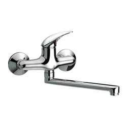 Faris Panther - dřezová baterie nástěnná, rozteč 150mm, lité ramínko 200mm, chrom 1080