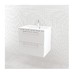 Vima- Umyvadlo se skříňkou, 60x55x46cm, bílá lesklá, 303.11 - galerie #3