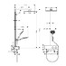 Hansgrohe Raindance - sprchový systém s termostatem 350, E 300 1jet Showerpipe 350 ST, chrom 27361000 - galerie #1
