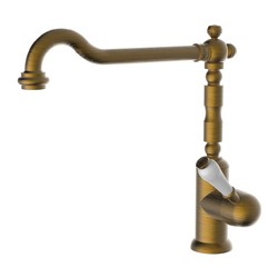 Teorema -Drezová baterie stojánková, otočné rameno "L", bronz TE 17815GG