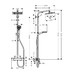 Hansgrohe Crometta E Showerpipe - sprchový systém s termostatem, bílá-chrom 27271000 - galerie #1
