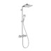 Hansgrohe Crometta E Showerpipe - sprchový systém s termostatem, bílá-chrom 27271000 - galerie #2