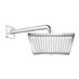 Hansgrohe Croma Select E 240 hlavová sprcha s připojením, bílá chrom 26726000 + 27446000 - galerie #1