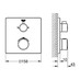 Grohe Grohtherm - Podomítkový termostat pro 2 spotřebiče, chrom 24079000 - galerie #1