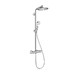 Hansgrohe Crometta S 240 1jet Showerpipe - sprchový systém s termostatem, bílá-chrom 27267000