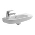 Duravit D-Code - umývátko 50x22cm, otvor vlevo 07065000092