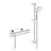 Grohe Grohtherm 800 - Termostatická sprchová baterie + sprchová souprava New Tempesta, 34565001