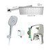 HANSGROHE + ALPI HG SET 7 - Sprchový systém pod omítku, Logis, páková baterie- kompletní sada