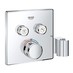 Grohe Grohtherm Smart Control - podomítkový termostat pro dva spotřebiče s integrovaným připojením a držákem sprchy, 29125000