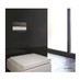 TECEsquare- Ovládací tlačítko, skleněné, bílé sklo - bílé 9240800 - galerie #3