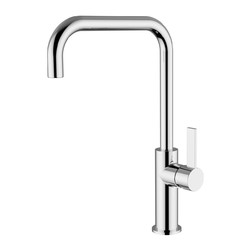 Teorema - Dřezová baterie stojánková, otočné rameno "U", chrom 17810