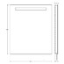 Zrcadlo ELLUX LED LINEA 60x80cm - galerie #2