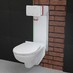 Závěsné WC v podomítkovém setu 5v1 AM115N