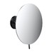Emco Cosmetic mirrors Pure - Nástěnné kulaté holící a kosmetické zrcadlo, Ø 190 mm, 3 zvětšovací sklo, černé 109413306 - galerie #2