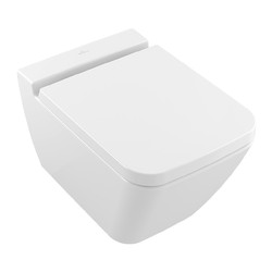 VILLEROY & BOCH Villeroy Boch FINION WC závěsné DirectFlush, SupraFix 3.0, bílá alpin CeramicPlus, 4664R0R1