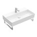 VILLEROY & BOCH Villeroy Boch MEMENTO 2.0: umyvadlo 800x470mm pro 1-otvorovou baterii, bílá Alpin, 4A228001