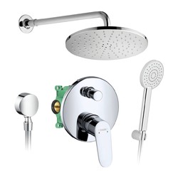 HANSGROHE + ALPI HG SET 9 - Sprchový systém pod omítku, Focus, páková baterie- kompletní sada