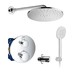 Grohe Grohtherm SET 2 - Sprchový systém pod omítku, Grohtherm, termostatickými kompletní sada