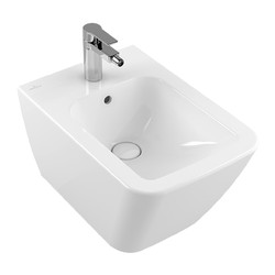 VILLEROY & BOCH Villeroy Boch FINION bidet závěsný, bílá alpin CeramicPlus, 446500R1
