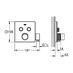 Grohe Grohtherm Smart Control - podomítkový termostat pro dva spotřebiče s integrovaným připojením a držákem sprchy, 29125000 - galerie #2