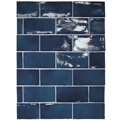 Obklad MANACOR Ocean Blue 7,5 x 15 cm