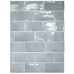 Obklad MANACOR Blue Moon 7,5 x 15 cm