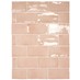 Obklad MANACOR Pink 7,5 x 15 cm