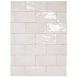 Obklad MANACOR White 7,5 x 15 cm