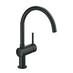 Grohe Minta - Páková dřezová baterie, DN 15, velvet black - černá 32917KS0