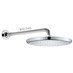 Grohe Tempesta - Hlavová sprcha Tempesta 250 s přípojným ramenem, chrom 26666000+ALBD 034