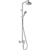 Hansgrohe Vernis Blend - Sprchový/vanový systém, termostatický, hlavová sprcha + ruční sprcha, Chrom 26274000
