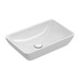 VILLEROY & BOCH Villeroy Boch Venticello - Umyvadlová mísa polozápustná, 550x360mm, s přepadem, alpská bílá 41135501