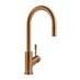 VILLEROY & BOCH Villeroy Boch - Dřezová baterie stojánková „J“ s výsuvným perlátorem, bronz 92540004