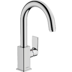 Hansgrohe Vernis Shape - Umyvadlová baterie stojánková s otočným výtokem a odt. garniturou, chrom 71564000