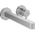 Hansgrohe Finoris - Páková umyvadlová baterie pod omítku s ramenem 228 mm, chrom 76050000 - galerie #1