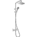 Hansgrohe Vernis Shape - Sprchový systém, termostatický, hlavová sprcha + ruční sprcha, chrom 26286000