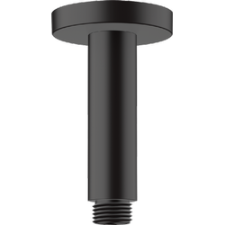 Hansgrohe Vernis Blend - Stropní rameno pro hlavovou sprchu 100 mm, černá matná 27804670