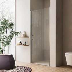 Glass 1989 Soho - Sprchový kout otevíravé dveře, velikost vaničky 100 cm, profily chromové, čiré sklo, GQF0005T500