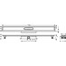 Hansgrohe uBox universal - Základní těleso odtokového žlabu pro sníženou instalaci 1200 mm, úplná sada 56021180 - galerie #3