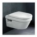 Villeroy & Boch : WC set - Instalační systém ViConnect, tlačítko bílé, závěsné WC, sedátko se SoftClose poklopem, bílá SET1 - galerie #7