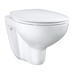 Grohe Bau Ceramic - Závěsné WC + poklop, alpská bílá 39351000 - galerie #5
