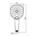 Alpi Idroterapia - ruční sprcha se SELECT tlačítkem Ø120 mm, chrom DC061 - galerie #1