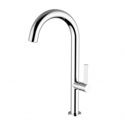 Teorema - Dřezová baterie stojánková, otočné rameno "J", chrom TE 17818