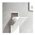 Emco Asis - WC modul vestavný, 600x150mm, panty vlevo, matná bílá 975551302 - galerie #2