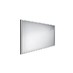 Černé zrcadlo NIMCO LED s podsvícením 120 x 70 cm