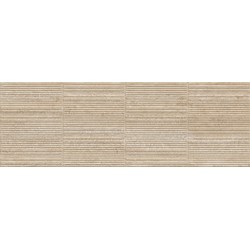 Dekor FABULA STRUTTURA 3D GENTLE Travertino 33 x 100 cm