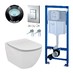 GROHE G + IS 3 - set 5v1- Rapid SL pro WC + tlačítko + úchyty + závěsné WC Tesi s AQUABLADE + WC sedátko ultraploché Soft-Close - galerie #5