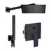 HANSGROHE + ALPI HG SET 8 Black - Sprchový systém pod omítku, Metropol, páková baterie- kompletní sada, černá - galerie #1