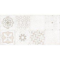 Dekor  SOLID bílošedá 20×40